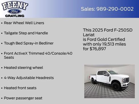 Used 2025 Ford F250 Lariat w/ Lariat Ultimate Package image 26