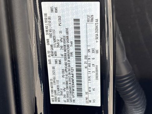 Used 2022 Ford F150 Lariat w/ Max Trailer Tow Package AWD/4WD image 35
