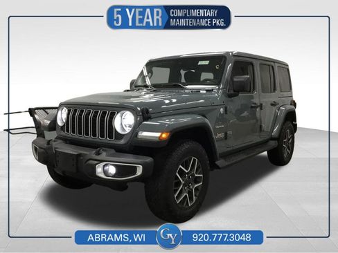 Used 2024 Jeep Wrangler Sahara w/ Technology Group image 1