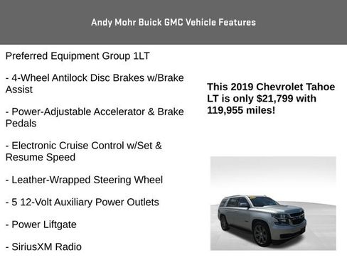 Used 2019 Chevrolet Tahoe LT AWD/4WD image 16