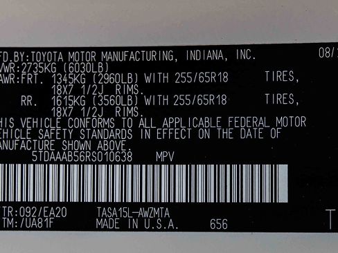 Used 2024 Toyota Grand Highlander AWD image 31