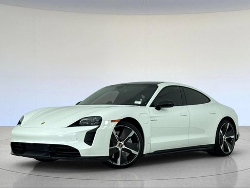 Certified 2021 Porsche Taycan Turbo AWD/4WD image 1