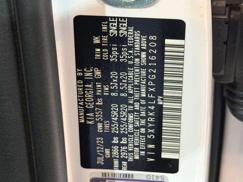 Used 2023 Kia Sorento SX FWD image 19