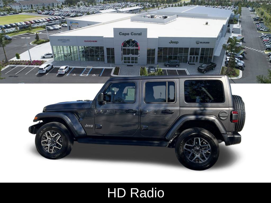 Used 2025 Jeep Wrangler Unlimited Sahara w/ Technology Group AWD/4WD image 6