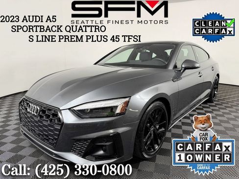 Used 2023 Audi A5 2.0T Premium Plus w/ Premium Plus AWD/4WD image 1