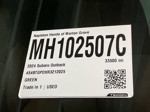 Used 2024 Subaru Outback Touring XT AWD/4WD image 34