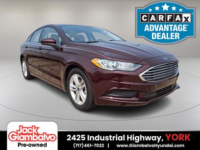 Used 2018 Ford Fusion SE w/ Fusion SE Technology Package
