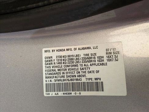 Used 2018 Honda Odyssey EX-L image 16