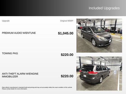 Used 2013 Toyota Sienna LE w/ Towing Pkg FWD image 4