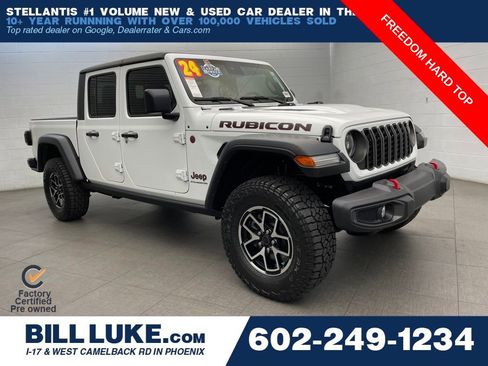 Certified 2024 Jeep Gladiator Rubicon AWD/4WD image 1