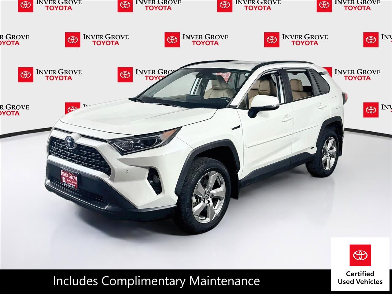 Certified 2021 Toyota RAV4 XLE Premium AWD/4WD image 1