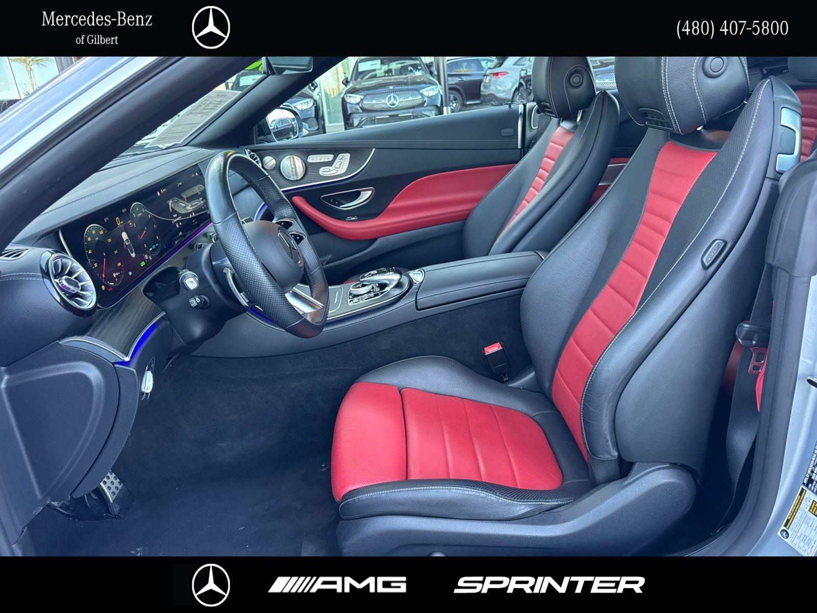 Certified 2022 Mercedes-Benz E 450 Cabriolet w/ AMG Line image 9