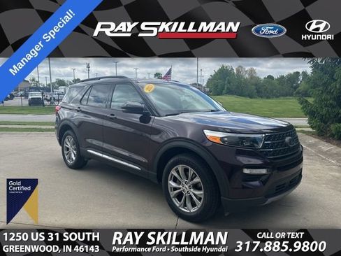 Certified 2023 Ford Explorer XLT w/ Equipment Group 202A AWD/4WD image 1