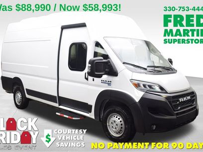 New 2024 RAM ProMaster 3500 w/ Delivery Van Package