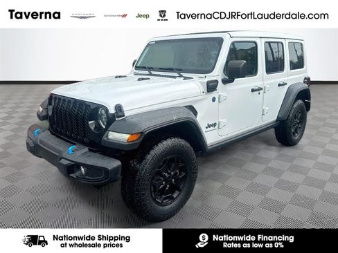 Used 2023 Jeep Wrangler Unlimited w/ Sun & Screen Package AWD/4WD image 1