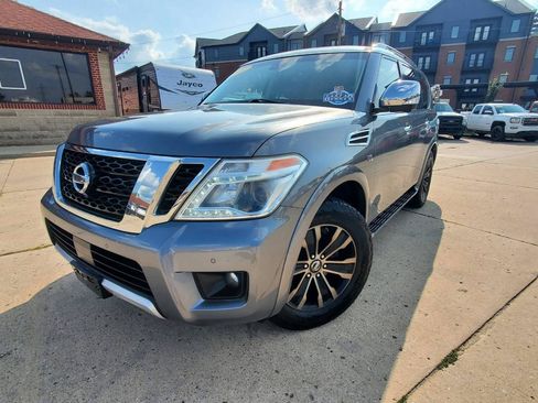 Used 2017 Nissan Armada Platinum w/ Captain Seat Package AWD/4WD image 3