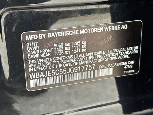Used 2018 BMW 540i image 28