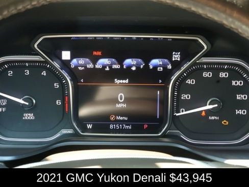 Used 2021 GMC Yukon Denali w/ Denali Premium Package image 9