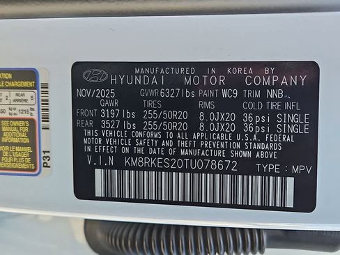 New 2026 Hyundai Palisade Limited AWD/4WD image 21