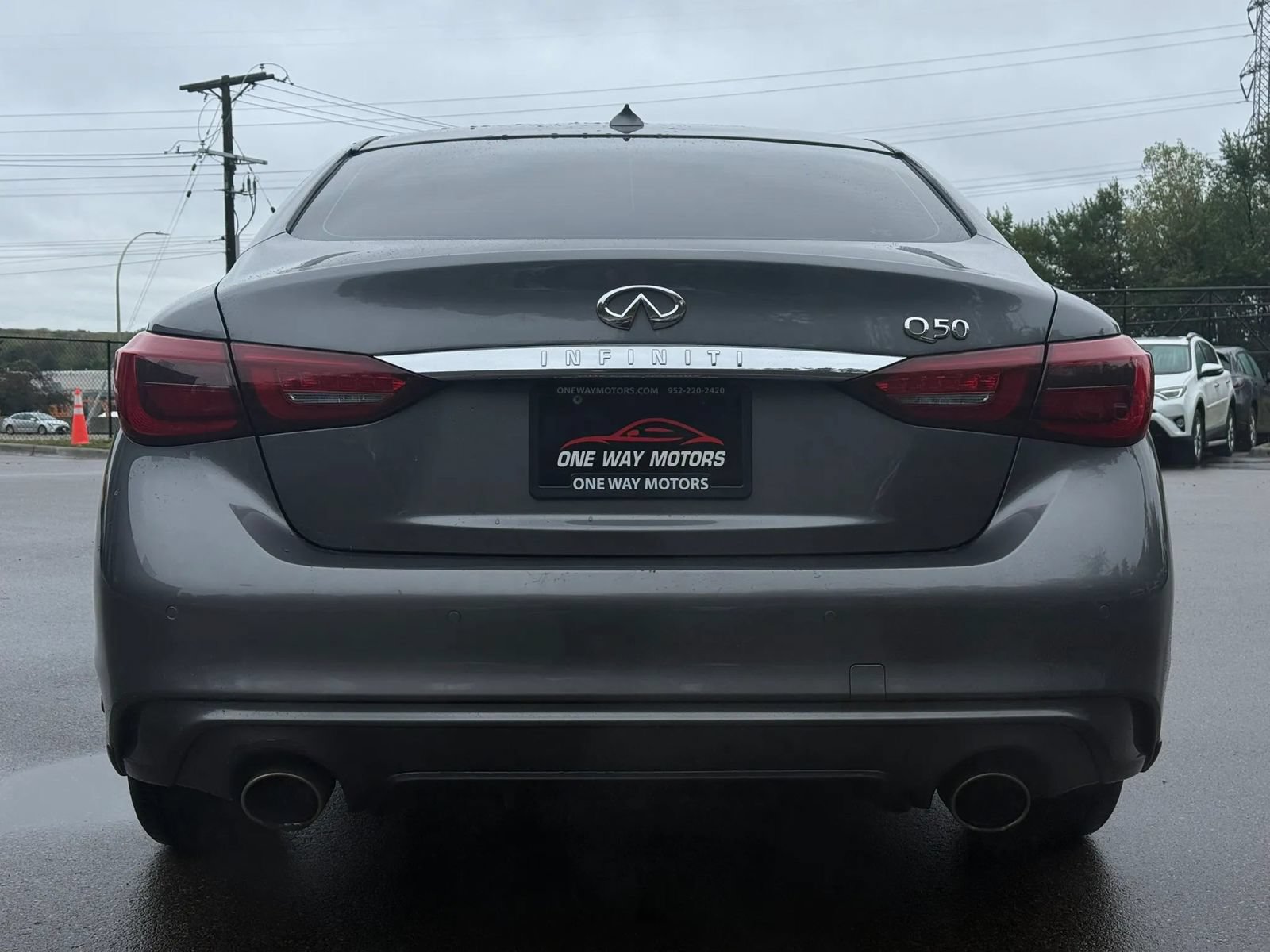 Used 2023 INFINITI Q50 Luxe w/ Cargo Package AWD/4WD image 4
