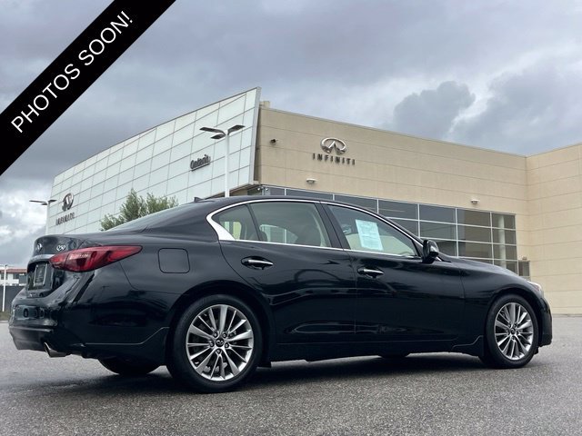 Certified 2023 INFINITI Q50 Luxe w/ Cargo Package RWD image 5