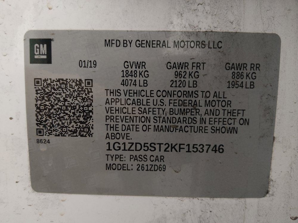 Used 2019 Chevrolet Malibu LT w/ Driver Confidence Package II FWD image 33