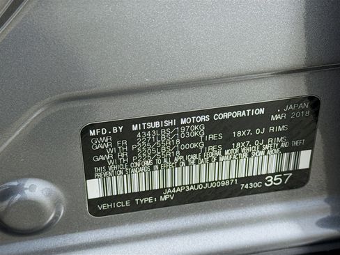 Used 2018 Mitsubishi Outlander Sport ES image 39