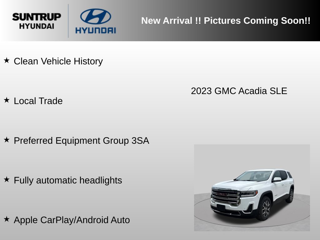 Used 2023 GMC Acadia SLE FWD image 5