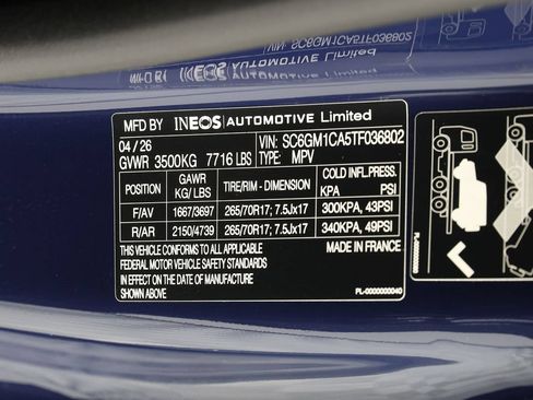 New 2026 INEOS Grenadier AWD/4WD image 21
