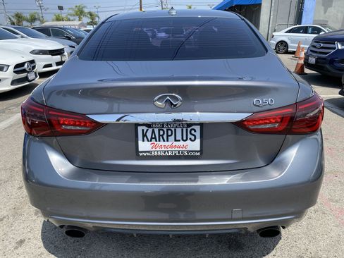 Used 2018 INFINITI Q50 Luxe w/ Cargo Package (L95) image 9