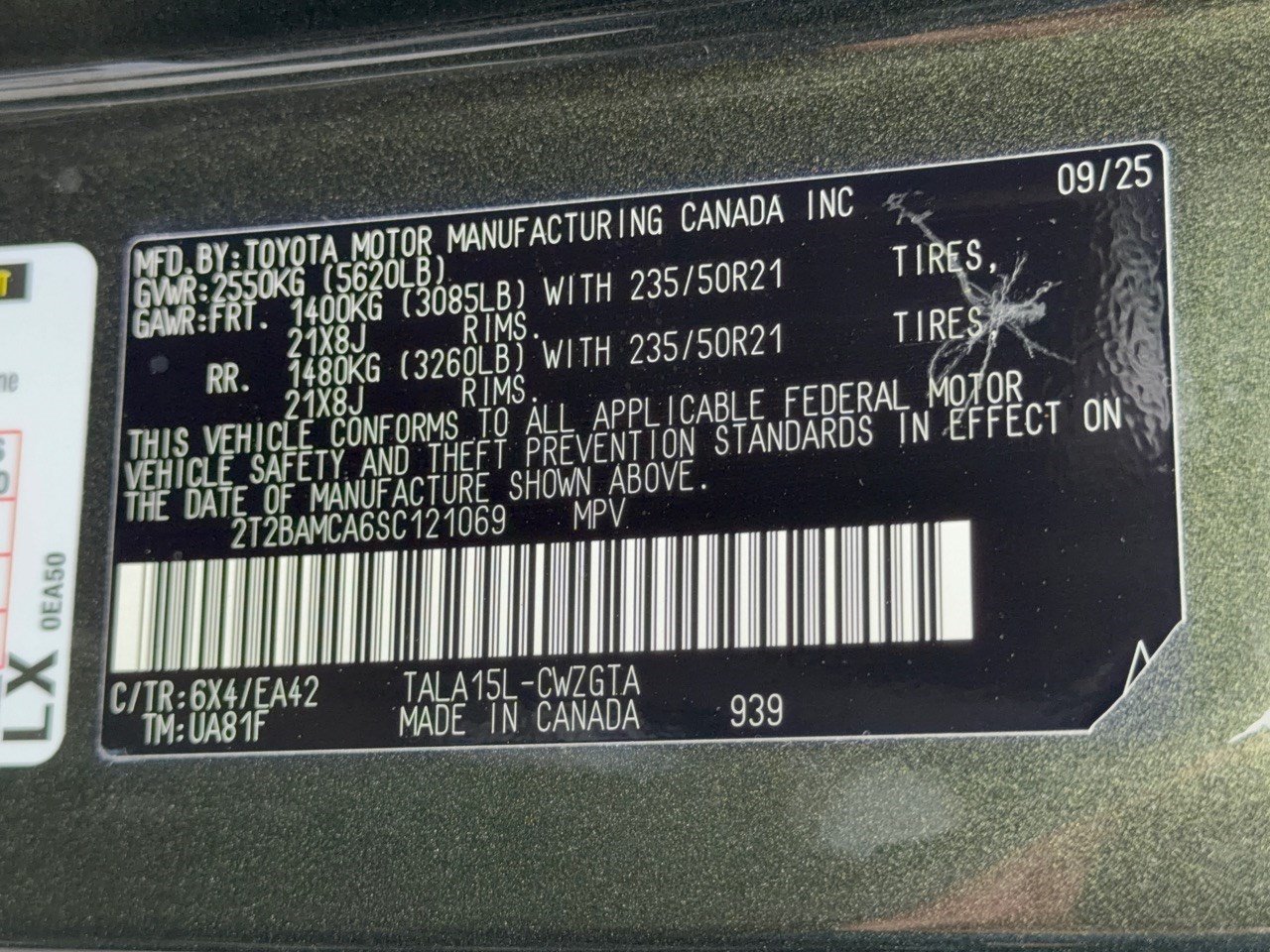 Used 2025 Lexus RX 350 Premium w/ Convenience Package AWD/4WD image 35