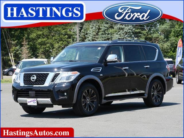 Used 2017 Nissan Armada Platinum w/ Captain Seat Package AWD/4WD image 1