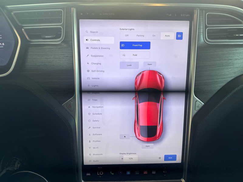 Used 2015 Tesla Model S 70D AWD/4WD image 45