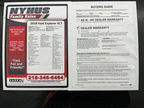 Used 2018 Ford Explorer XLT image 51
