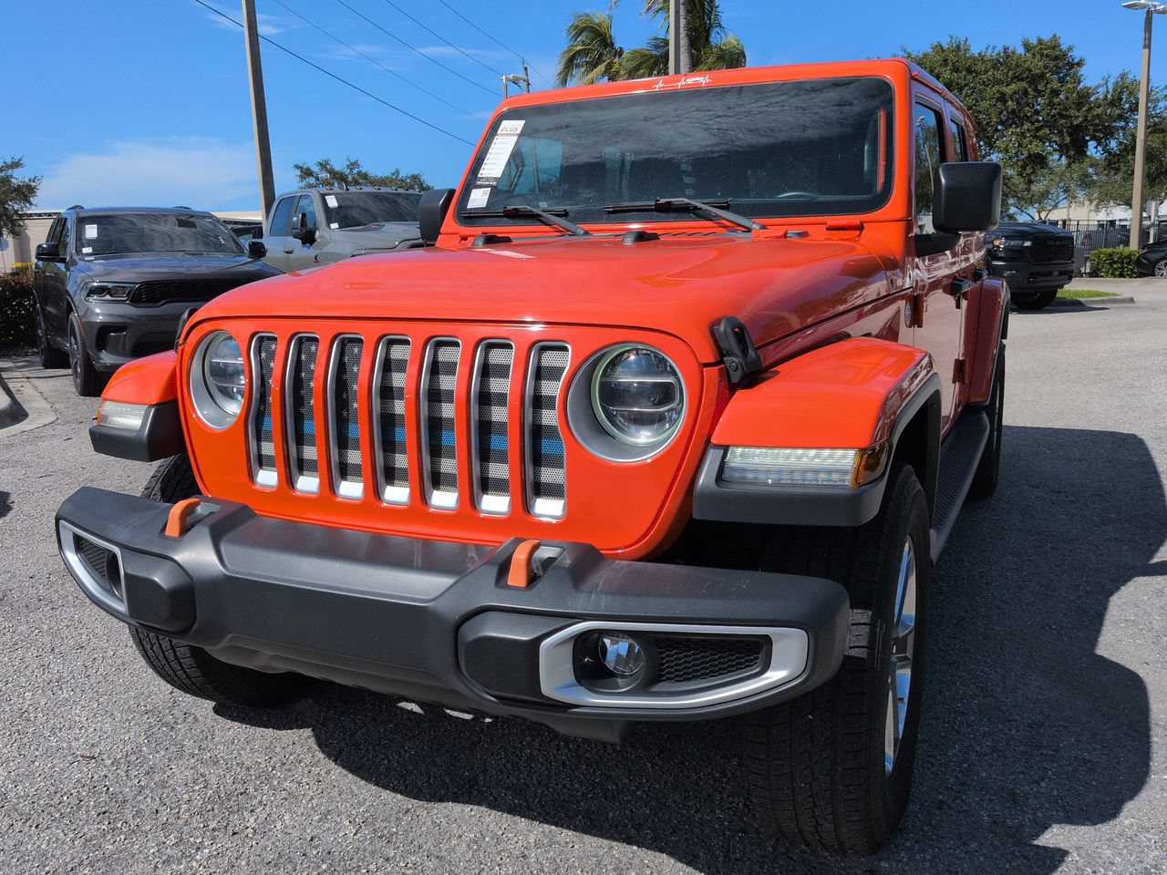 Used 2019 Jeep Wrangler Unlimited Sahara w/ LED Lighting Group AWD/4WD image 9