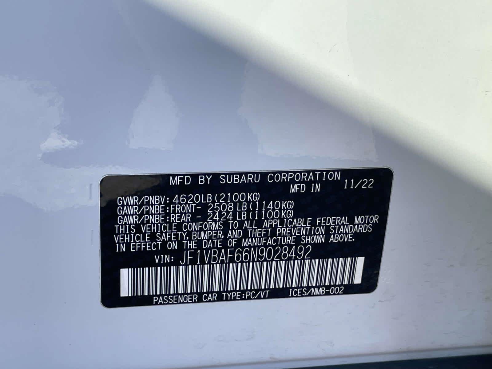 Used 2022 Subaru WRX Premium AWD/4WD image 37