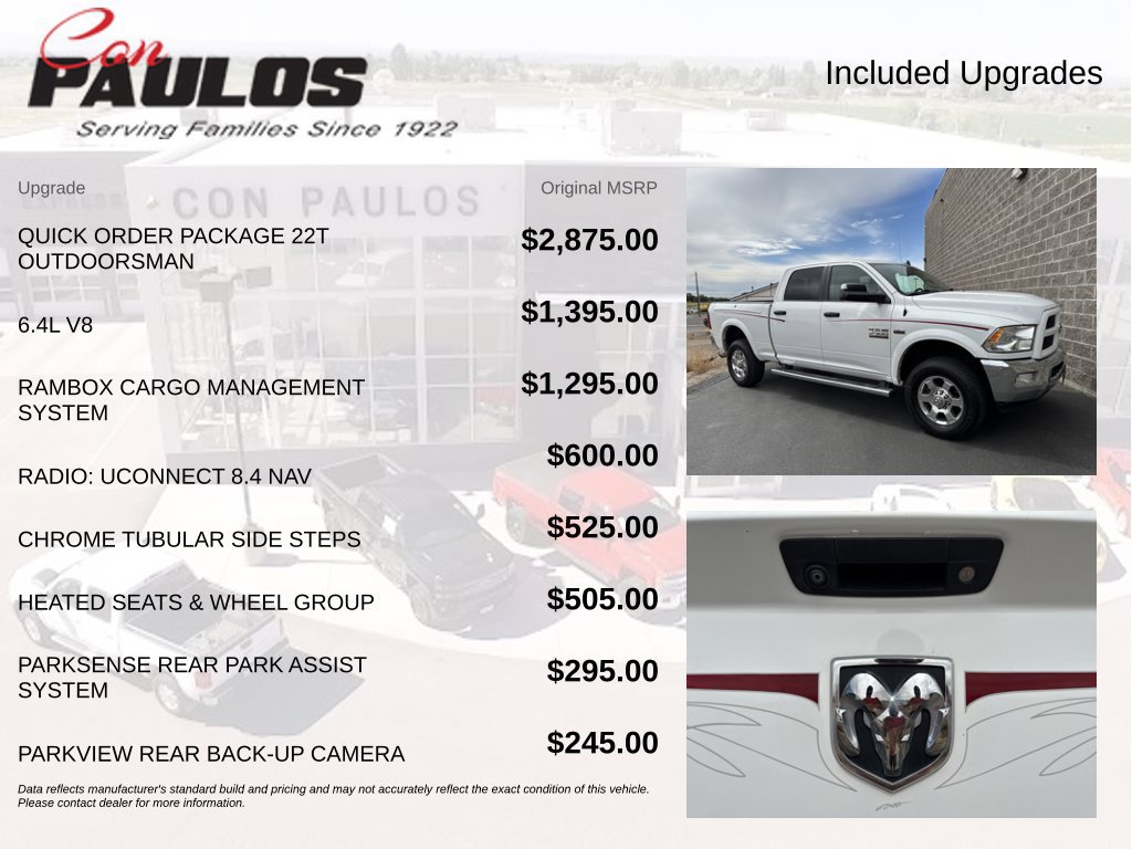 Used 2016 RAM 2500 Outdoorsman AWD/4WD image 4