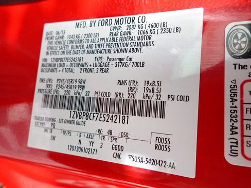 Used 2014 Ford Mustang GT Premium w/ Electronics Package RWD image 41
