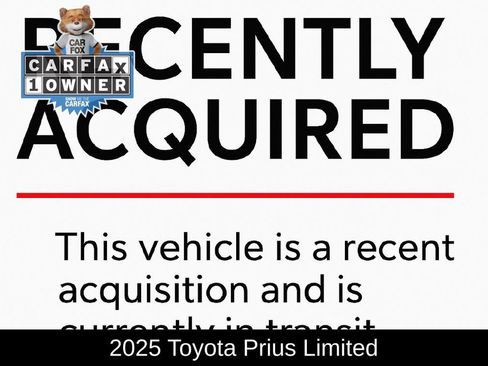 Used 2025 Toyota Prius LE image 1