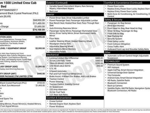 Used 2021 RAM 1500 Limited w/ Night Edition AWD/4WD image 15