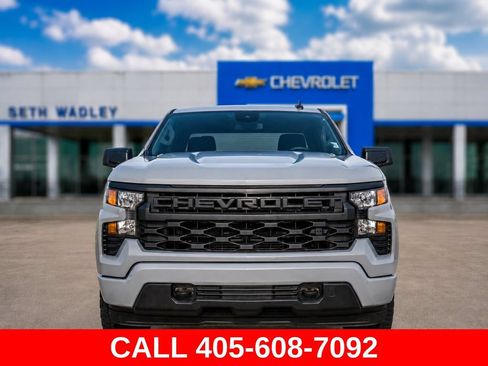 Used 2025 Chevrolet Silverado 1500 Custom w/ Turbomax Blackout Package AWD/4WD image 59