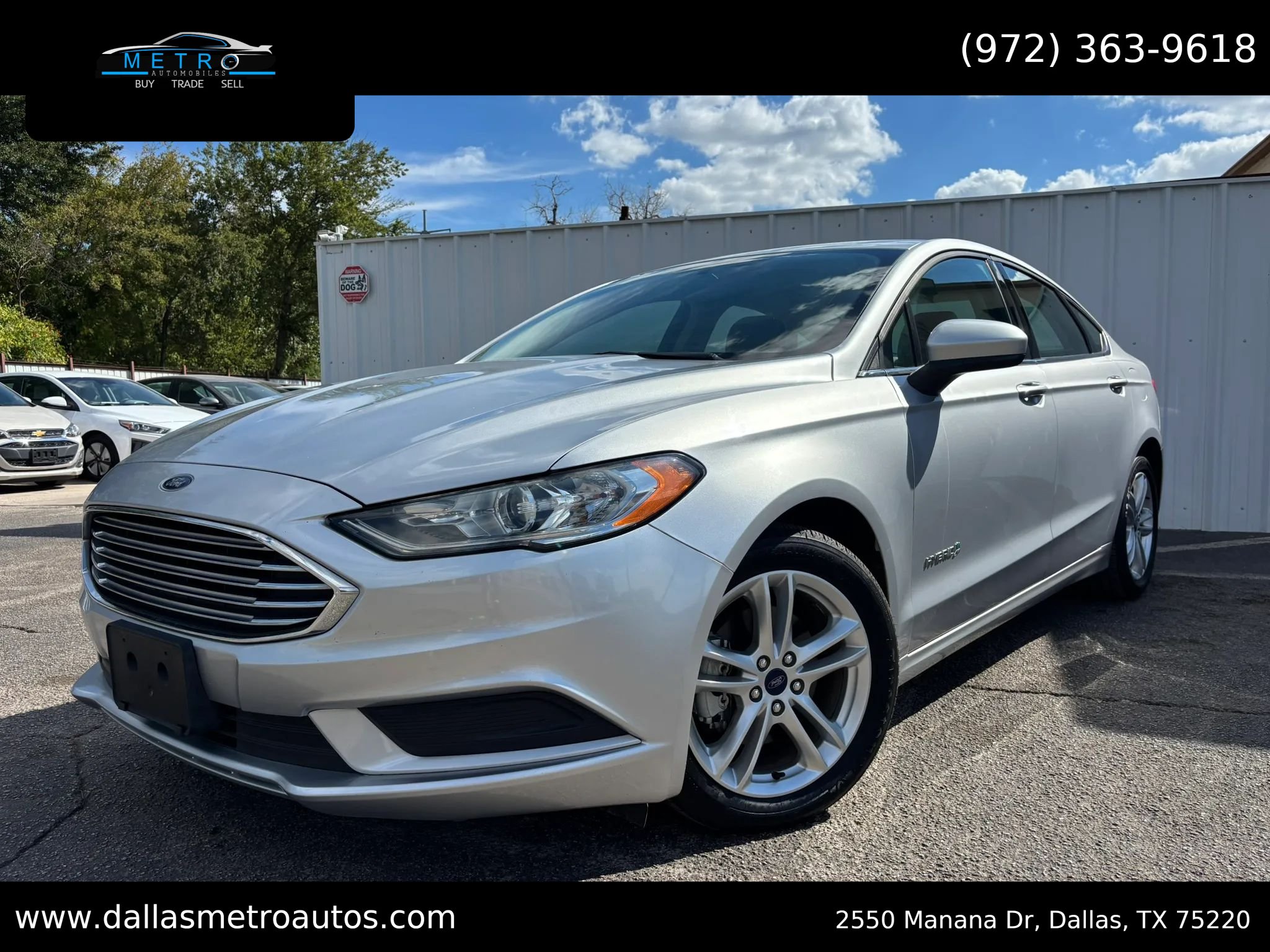 Used 2018 Ford Fusion S FWD image 1