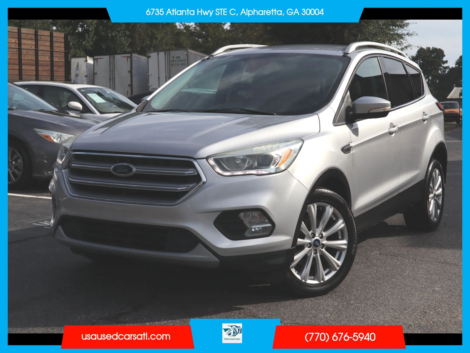Used 2017 Ford Escape Titanium FWD image 1