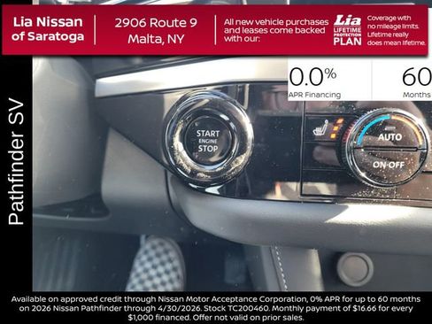 New 2026 Nissan Pathfinder SV AWD/4WD image 23