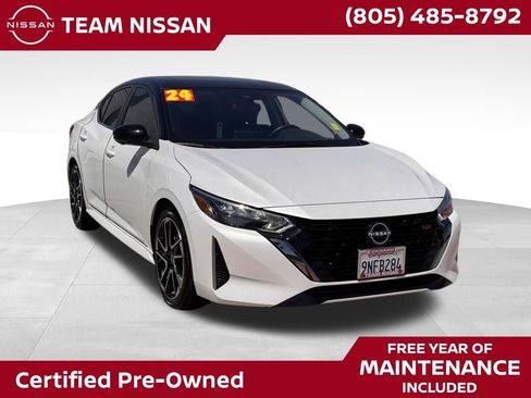 Certified 2024 Nissan Sentra SR w/ SR Premium Package FWD image 1