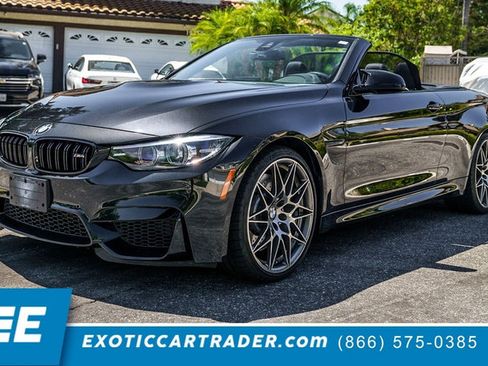 Used 2020 BMW M4 Convertible w/ Competition Package RWD image 1