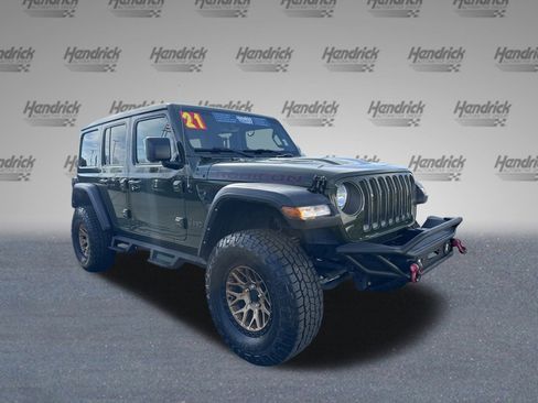 Used 2021 Jeep Wrangler Unlimited Rubicon image 2