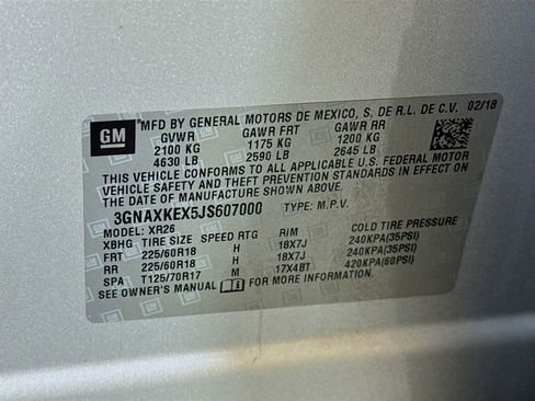 Used 2018 Chevrolet Equinox LT image 39