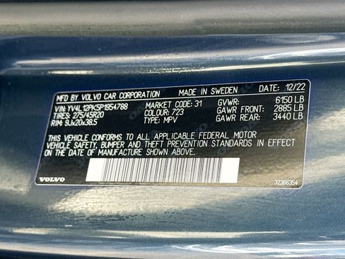 Used 2023 Volvo XC90 B5 Core w/ Protection Package Premier image 45