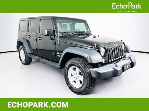 Used 2017 Jeep Wrangler Unlimited Sport w/ Quick Order Package 24S AWD/4WD image 1